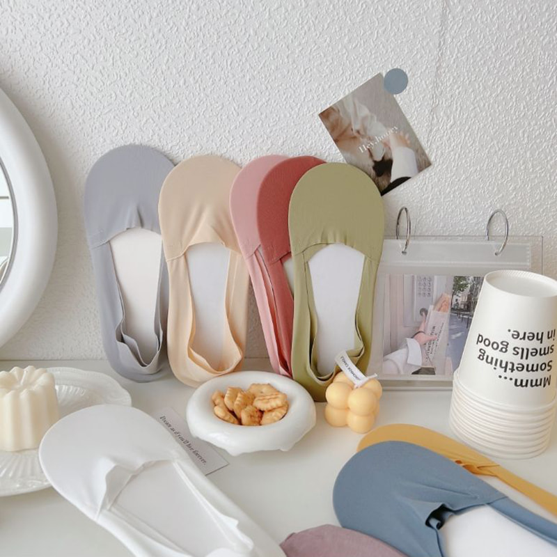 Morandi ICE -silkki -silkkisilkkikangas näkymättömät sukat